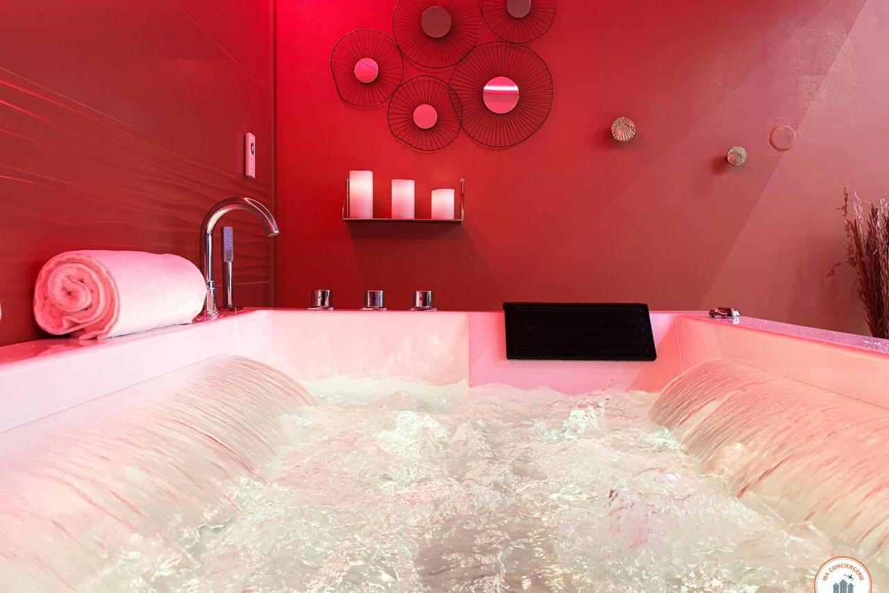 L'Orient-Express - Jacuzzi Spa - Parking - Loft Le Havre Exteriér fotografie